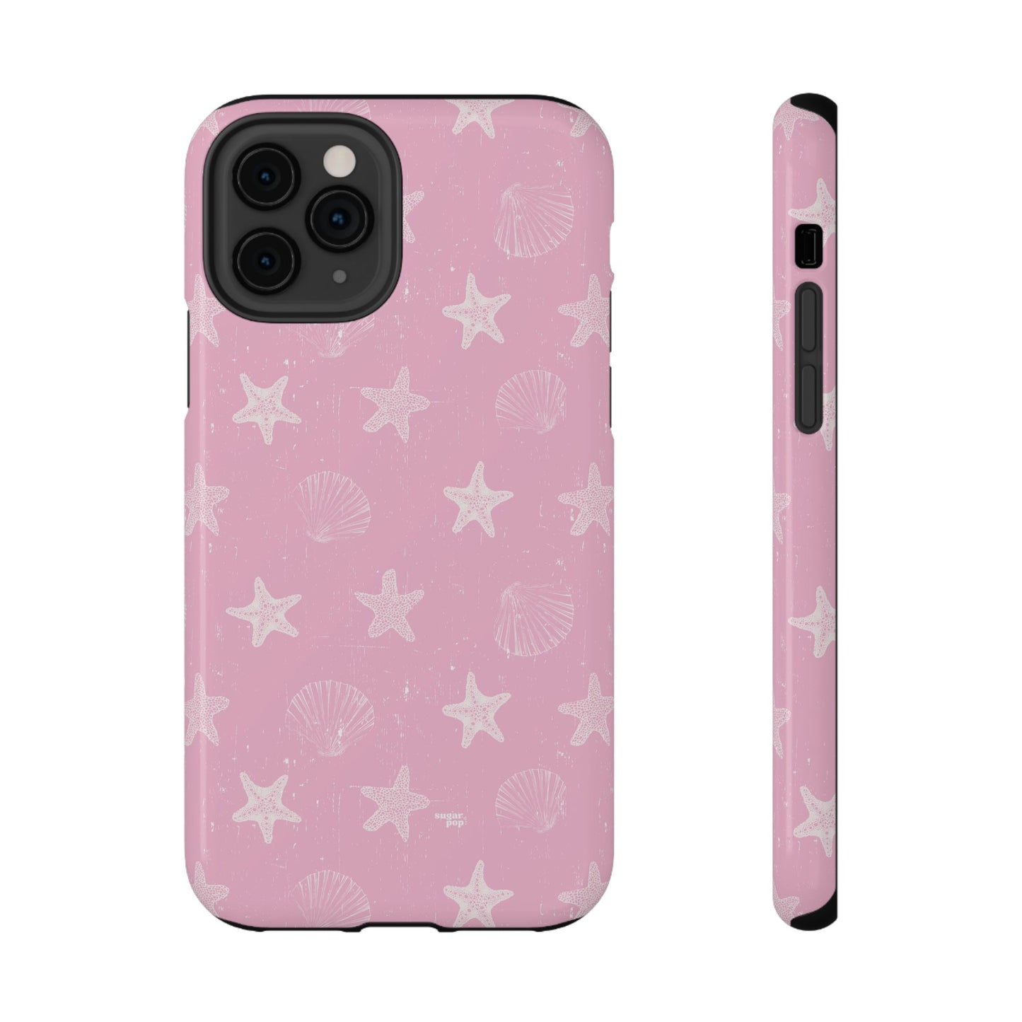 Pink Coastal Impact-Resistant Phone Case