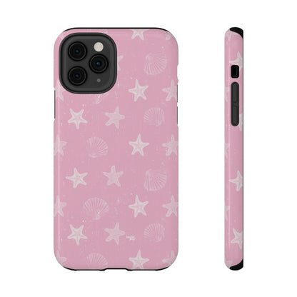 Pink Coastal Impact-Resistant Phone Case