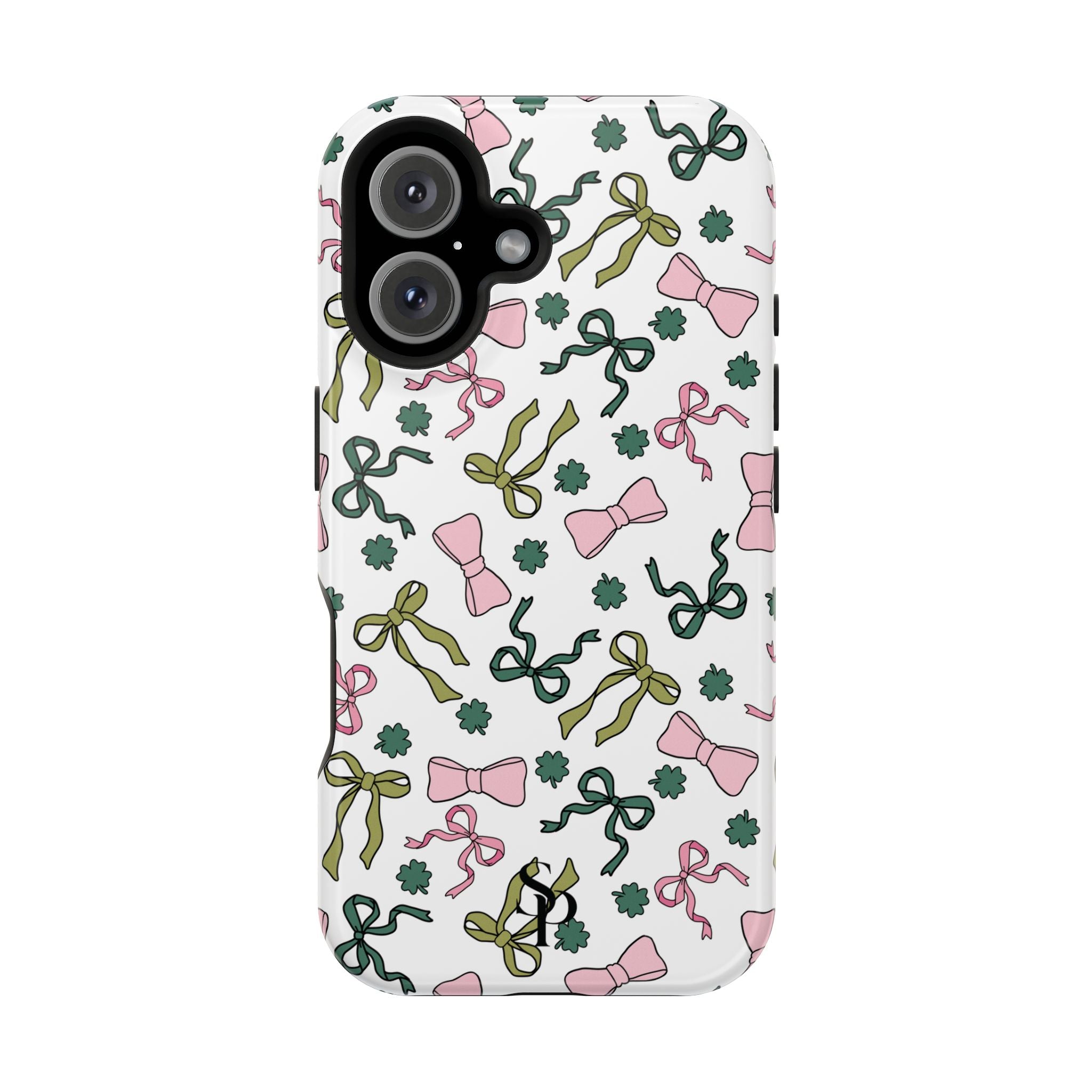 Bows and Shamrocks Magnetic Phone Case