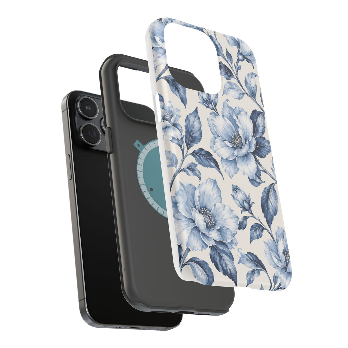 Glacier Floral Magnetic Phone Case