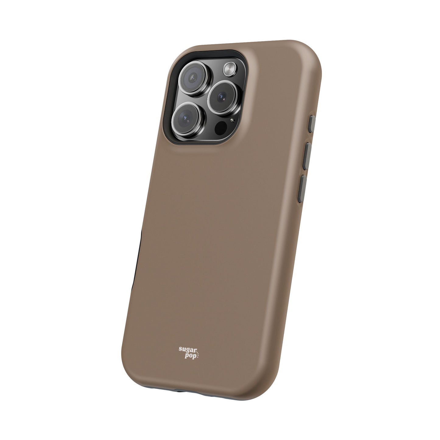 Brown Magnetic Tough Cases for Phones - Secure & Sleek Design