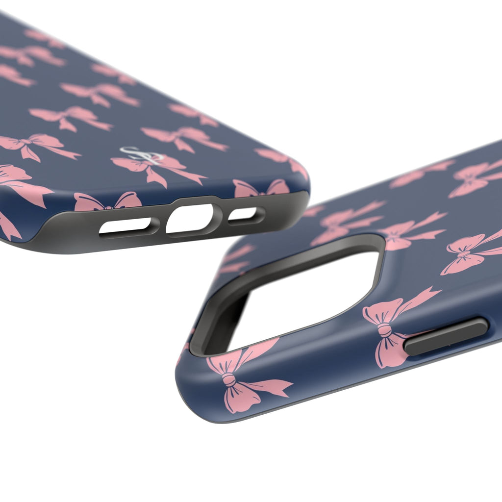 Chic Bow Impact-Resistant Phone Case