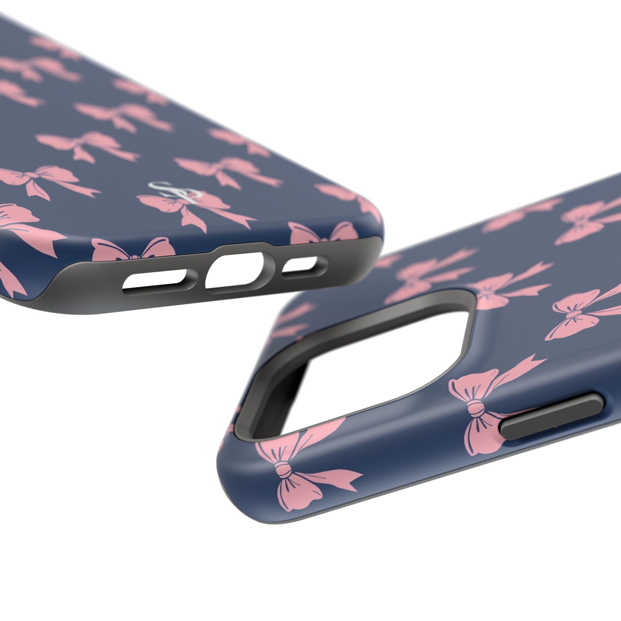 Chic Bow Impact-Resistant Phone Case