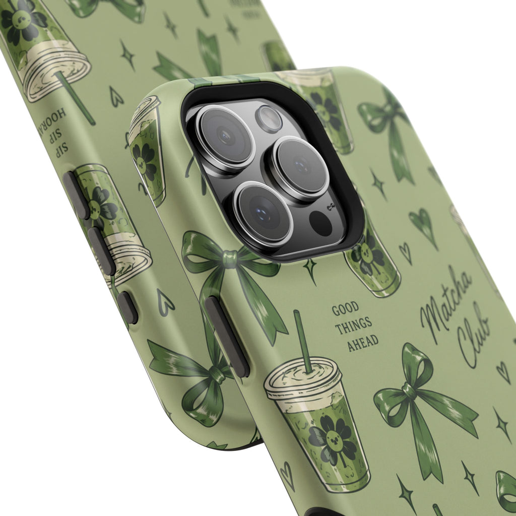 Matcha Club Magnetic Impact-Resistant Case