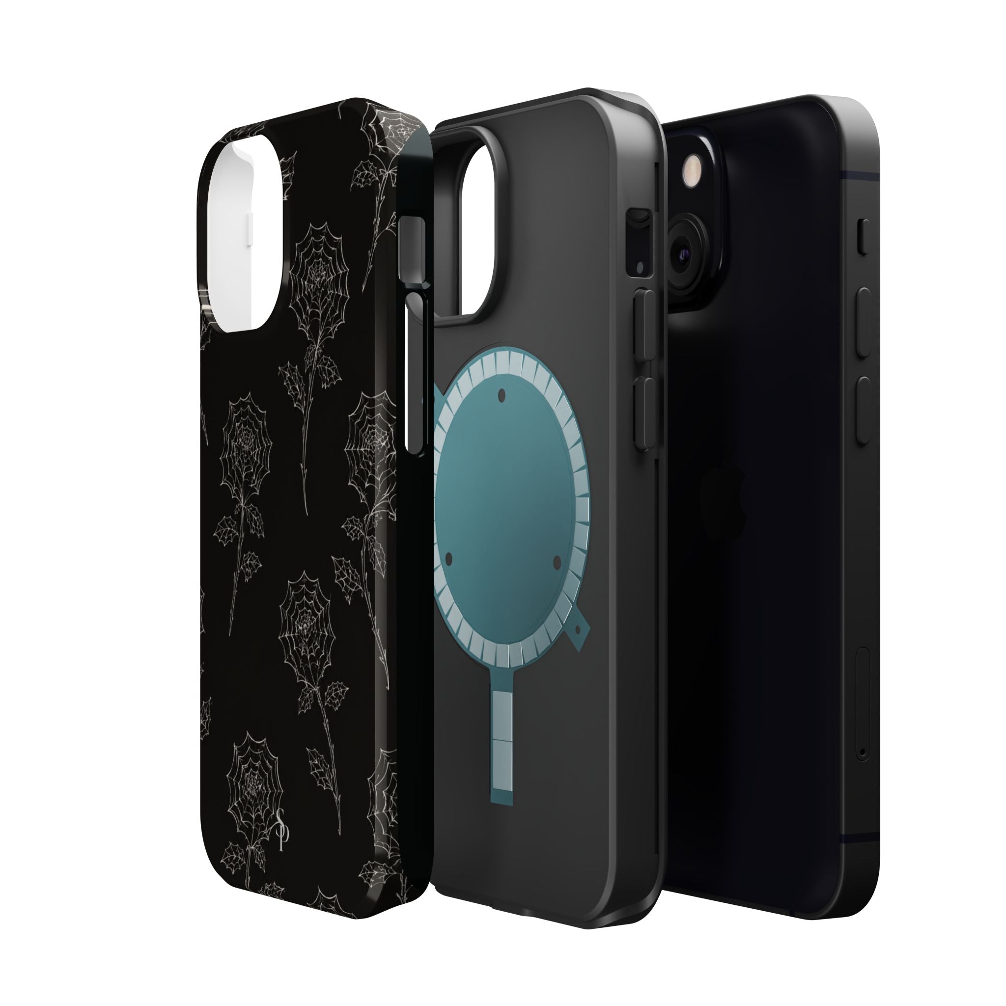 Web of Roses Magnetic Impact-Resistant Phone Case