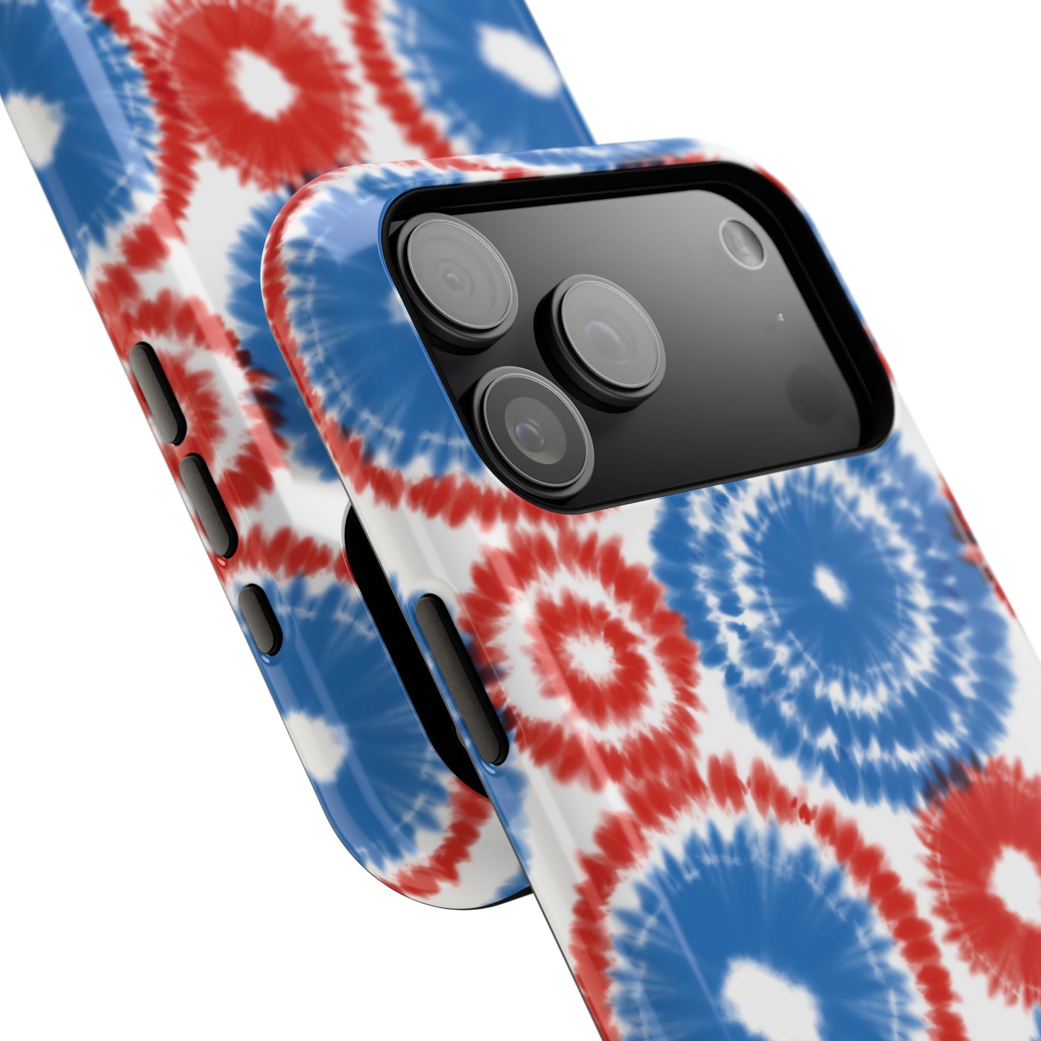 Patriotic Tie Dye Impact Resistant Phone Case