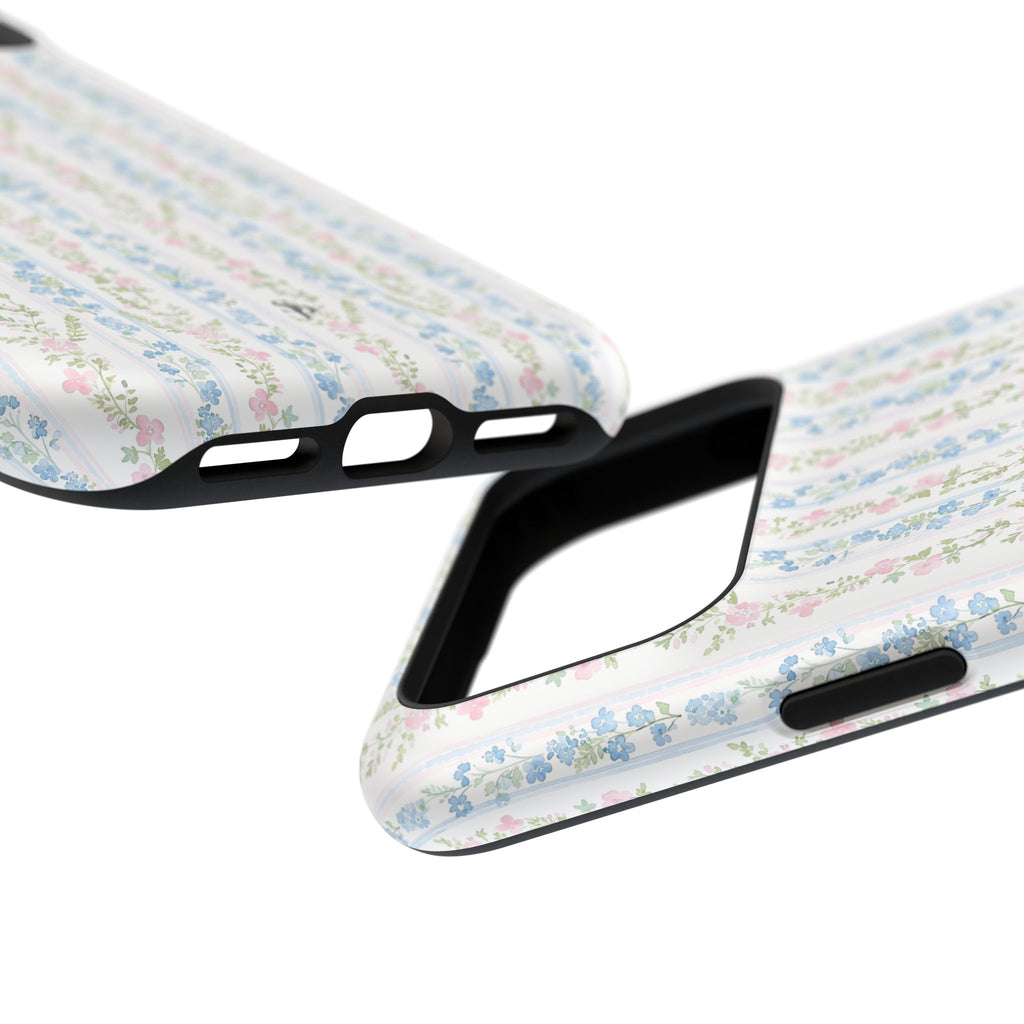 Pastel Floral Pattern Magnetic Tough Case