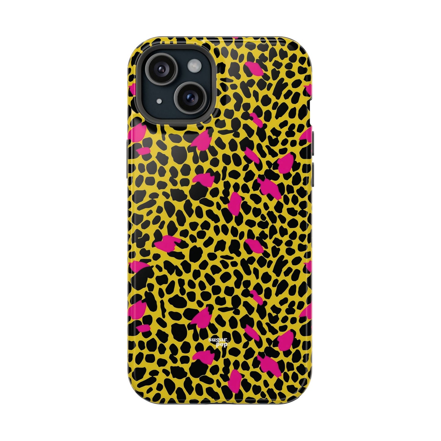 Leopard Print Impact-Resistant Phone Case