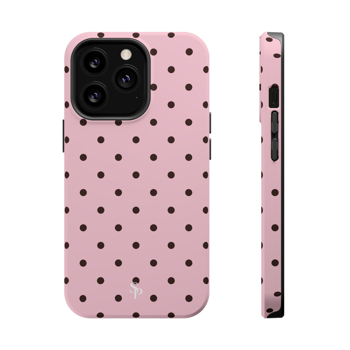 Pink Polka Dot Magnetic Case
