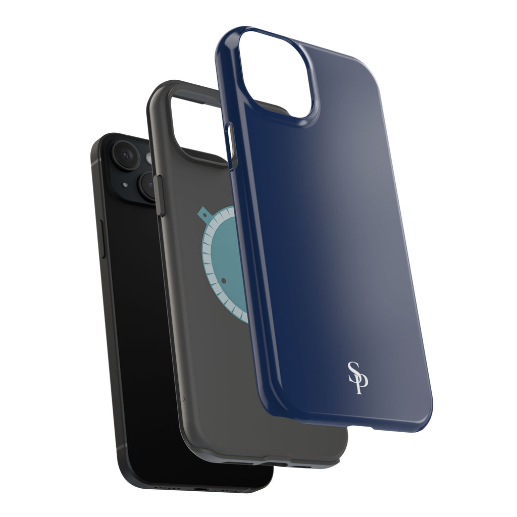 Navy Magnetic Tough Cases for Phones - Secure & Sleek Design