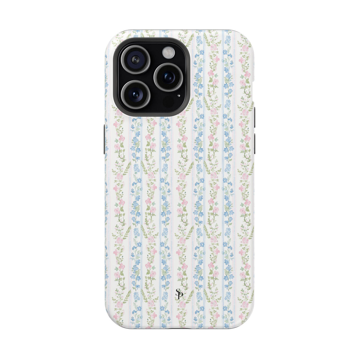 Pastel Floral Pattern Magnetic Tough Case