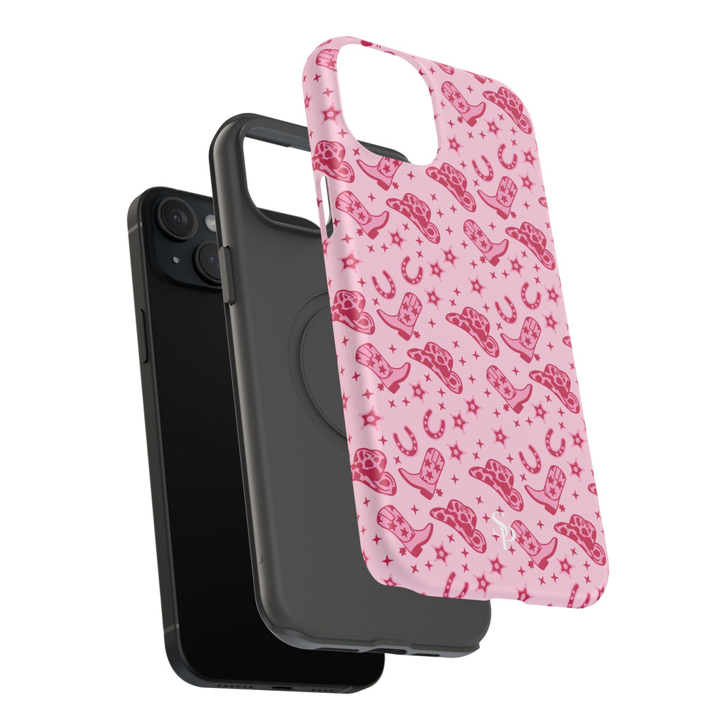 Pink Cowgirl Impact-Resistant Case
