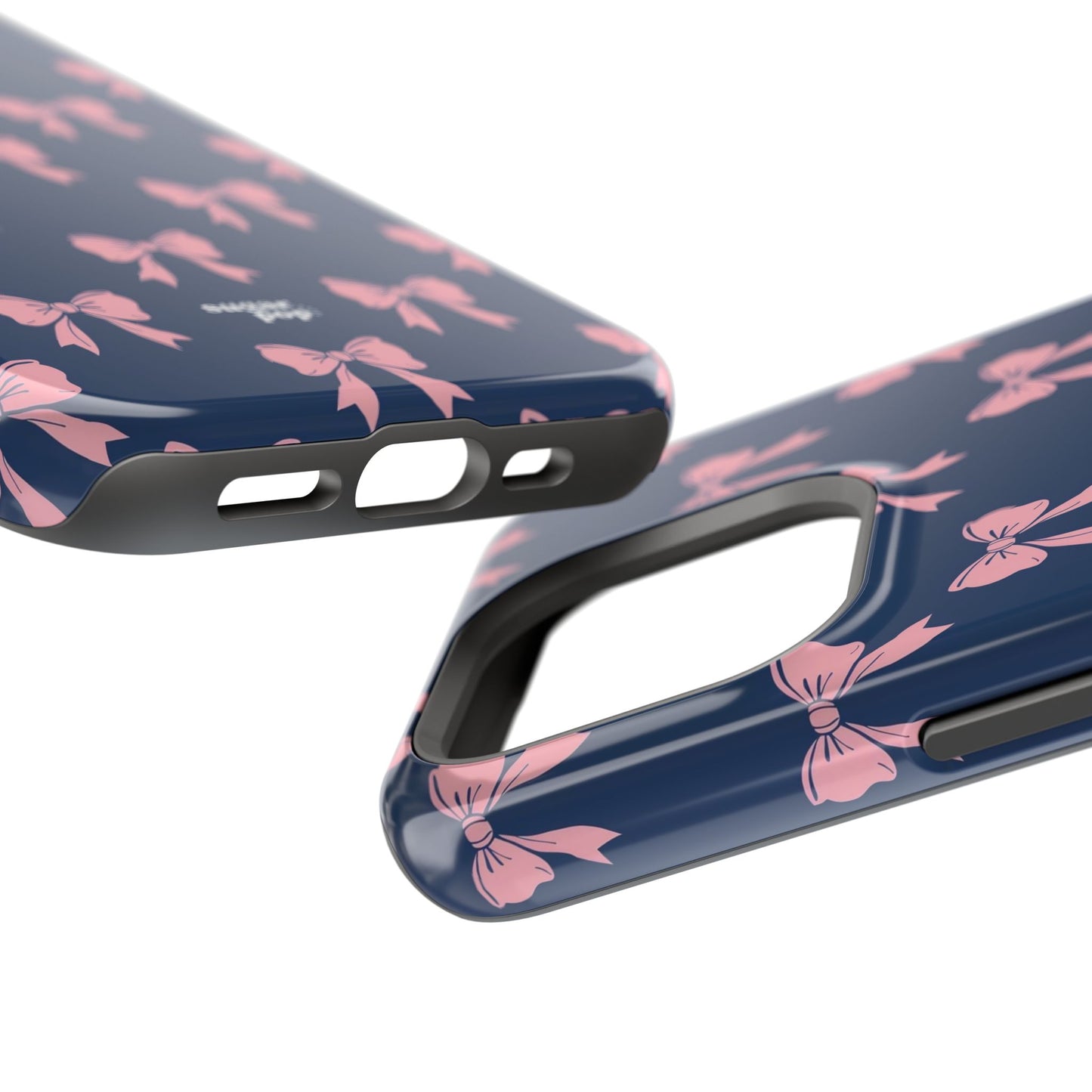 Chic Bow Impact-Resistant Phone Case