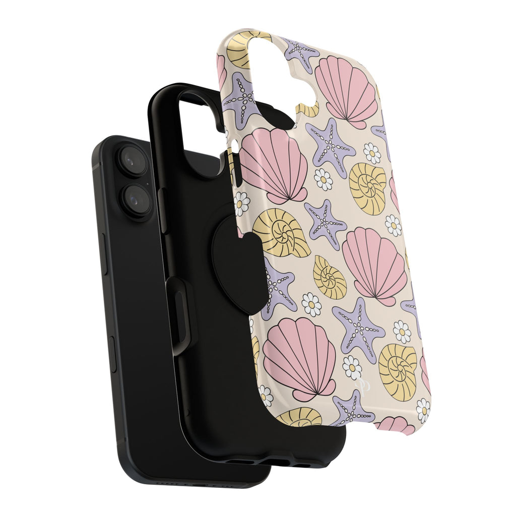 Coastal Shells Impact-Resistant Phone Case