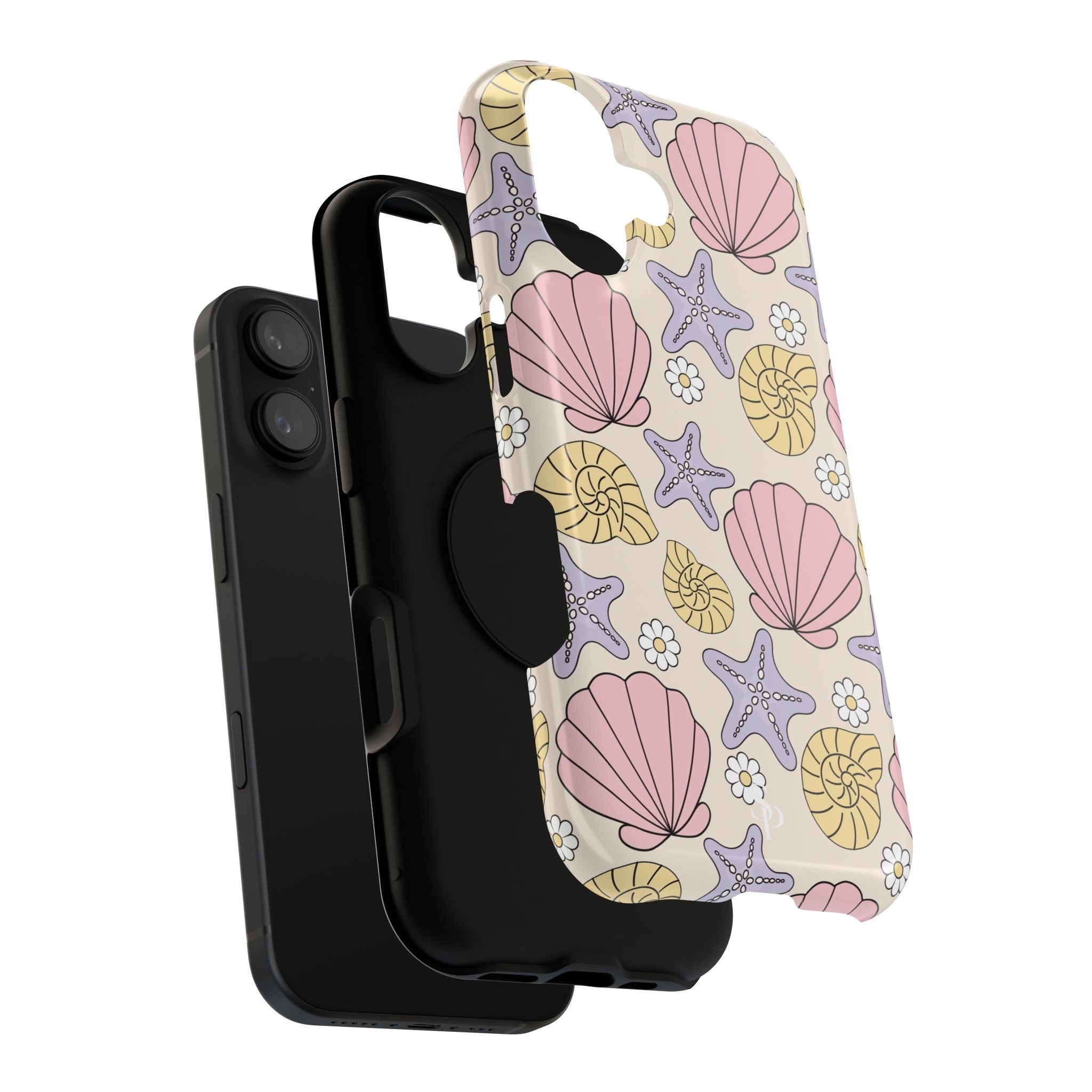 Coastal Shells Impact-Resistant Phone Case