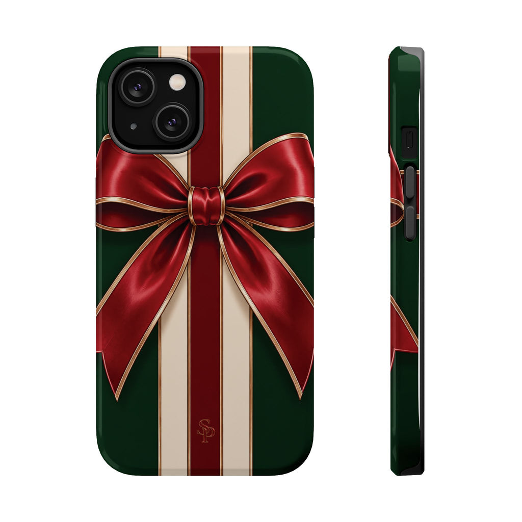 Christmas Gift Bow Magnetic Phone Case