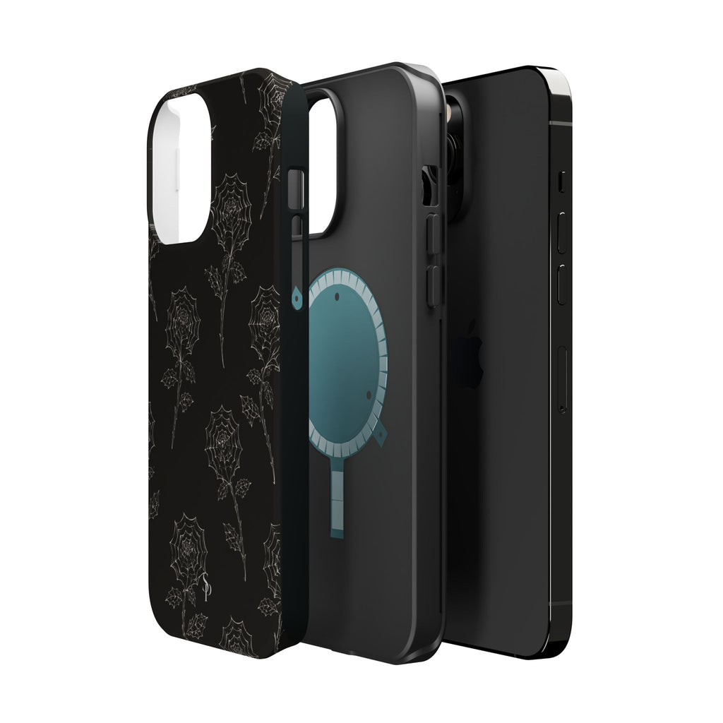 Web of Roses Magnetic Impact-Resistant Phone Case