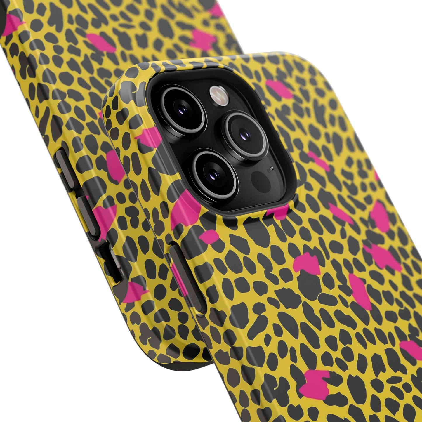 Leopard Print Impact-Resistant Phone Case