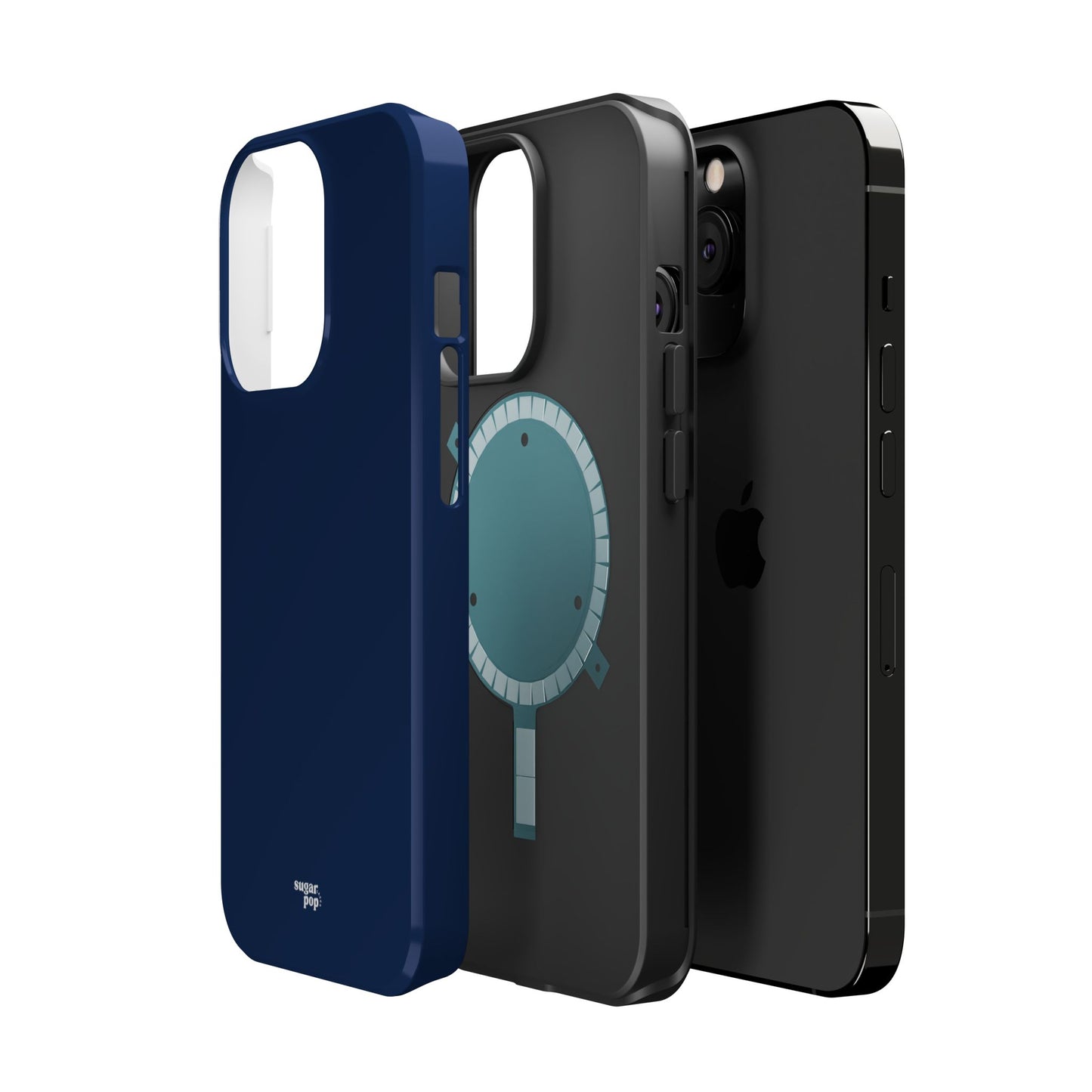 Navy Magnetic Tough Cases for Phones - Secure & Sleek Design