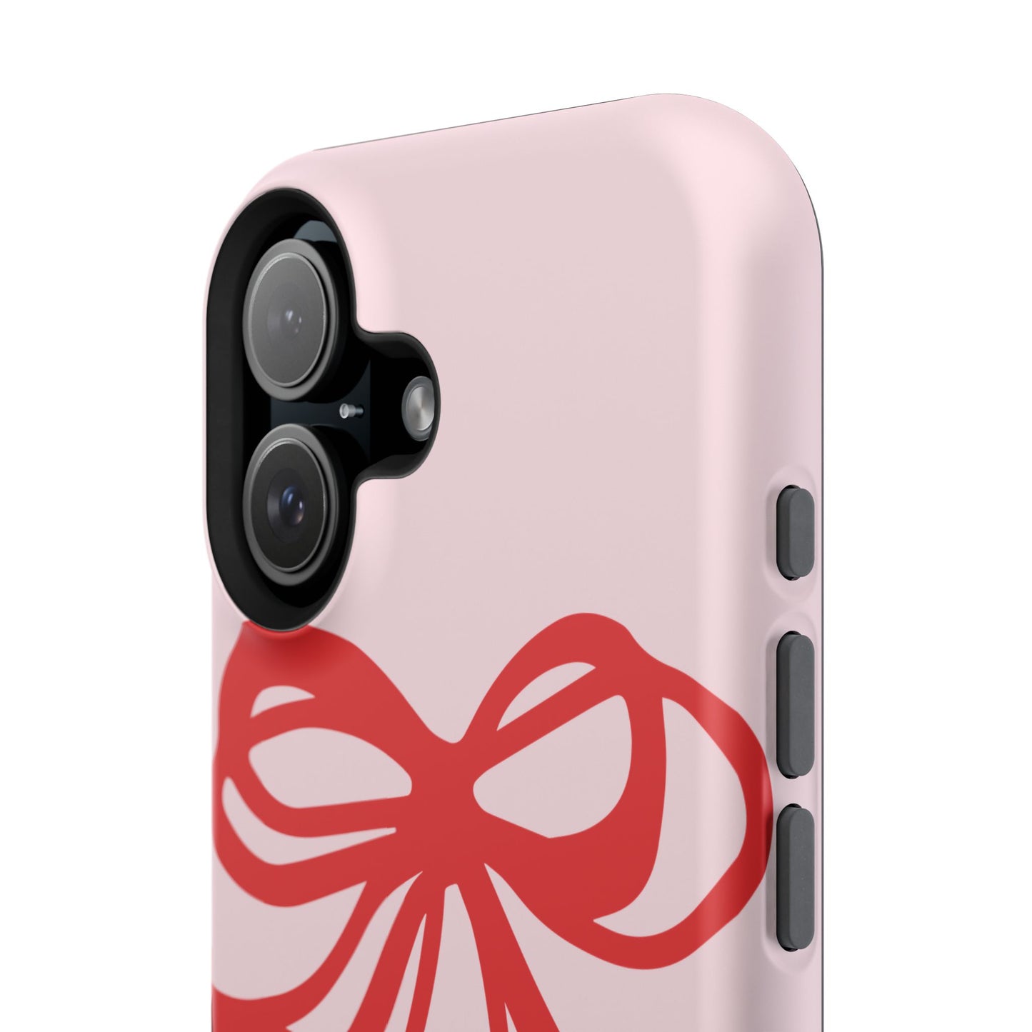 Cherry Bow Impact-Resistant Phone Case