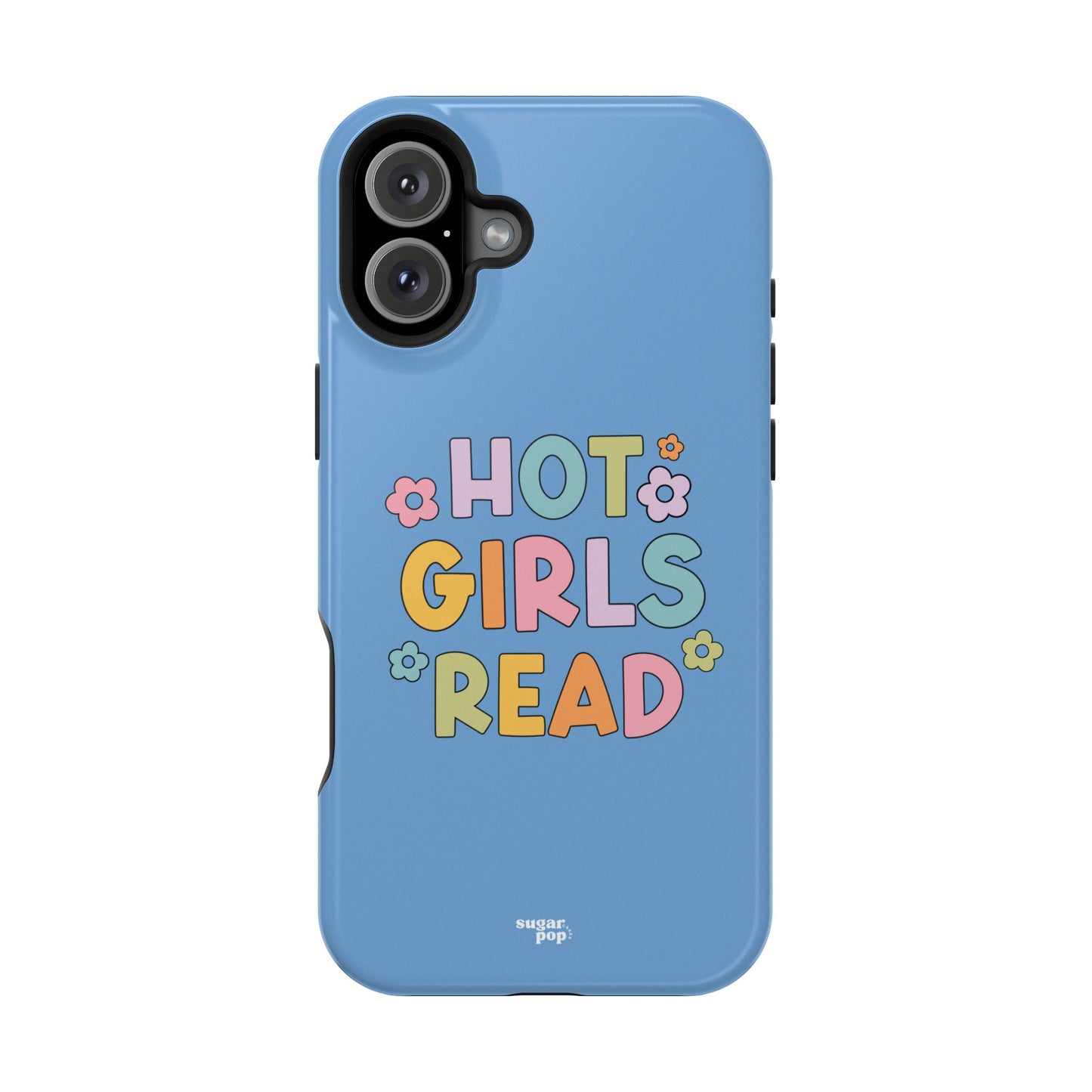 Hot Girls Read Impact-Resistant Phone Case - Design for Book Lovers