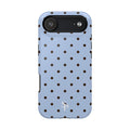 Blue Polka Dot Magnetic Impact Phone Case
