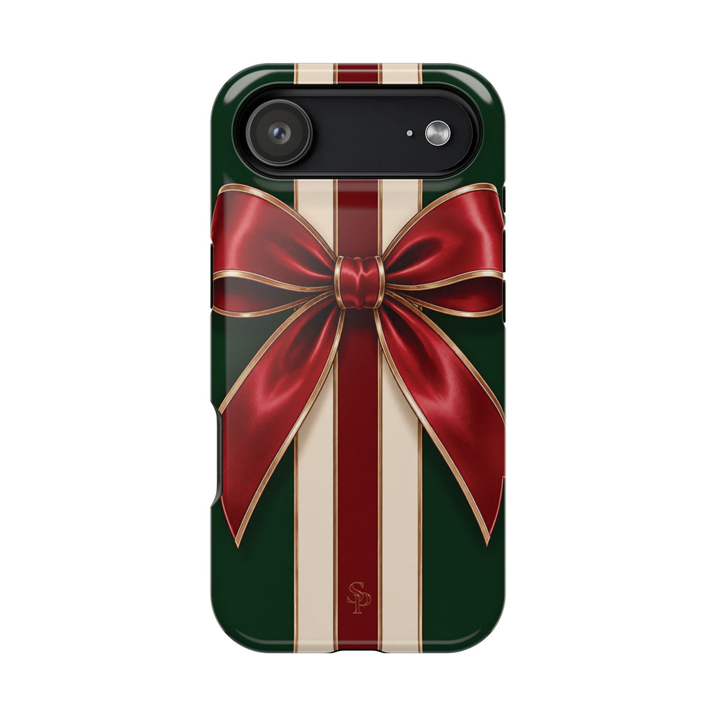Christmas Gift Bow Magnetic Phone Case