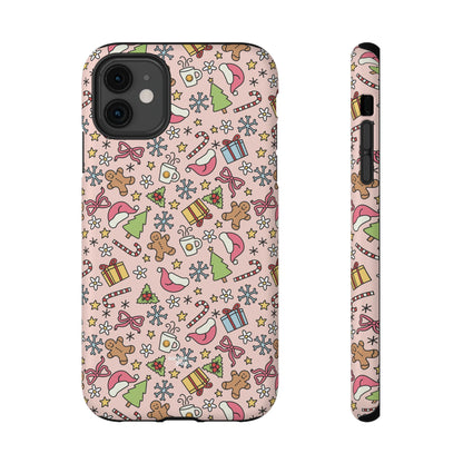 Festive Holiday Phone Case - Impact-Resistant Design for Christmas Cheer