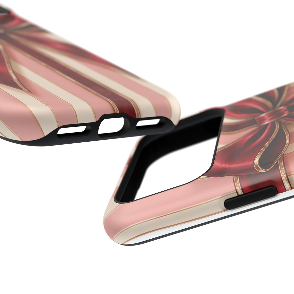 Red Bow Gift Wrap Magnetic Phone Case