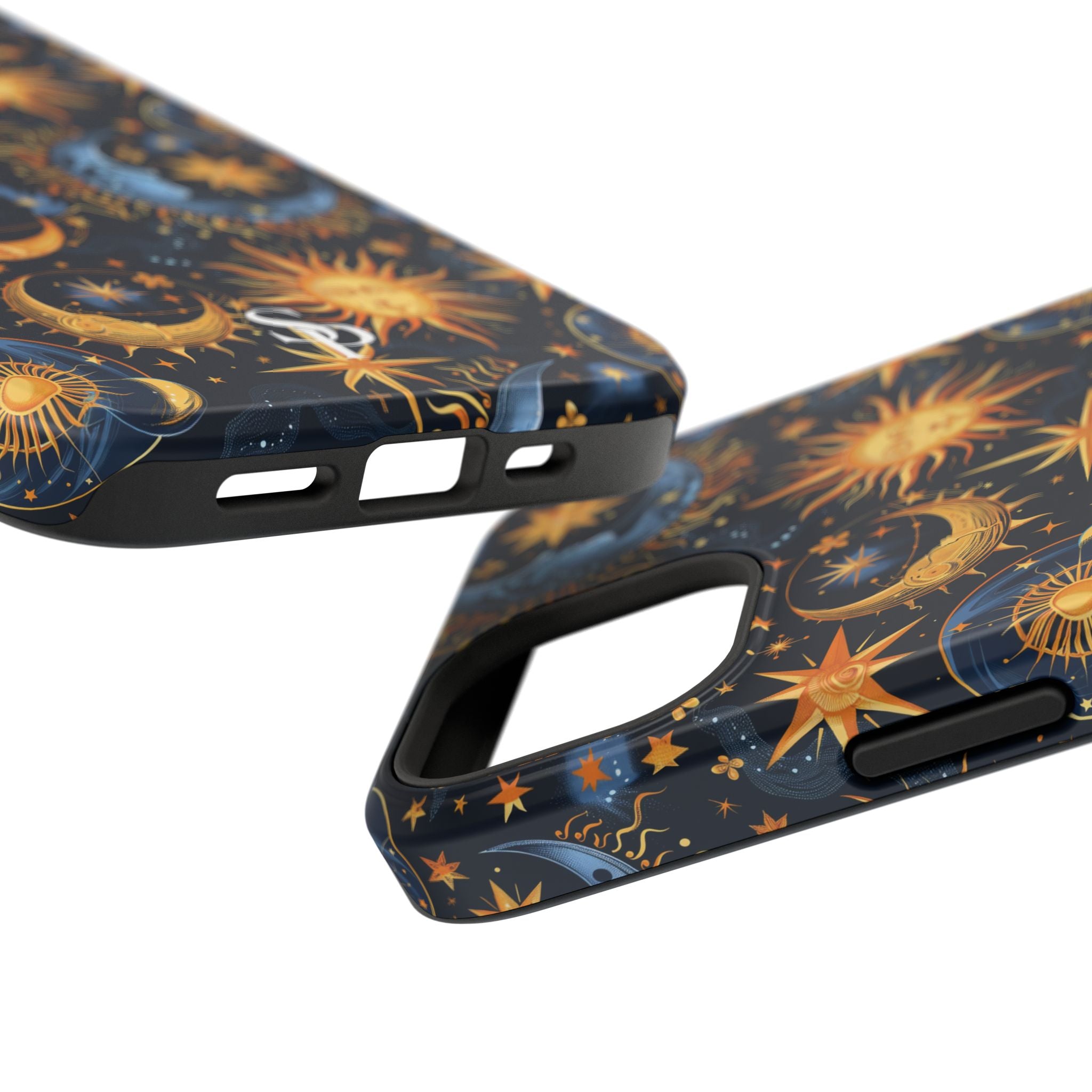 Celestial Sun and Moon Impact-Resistant Phone Case