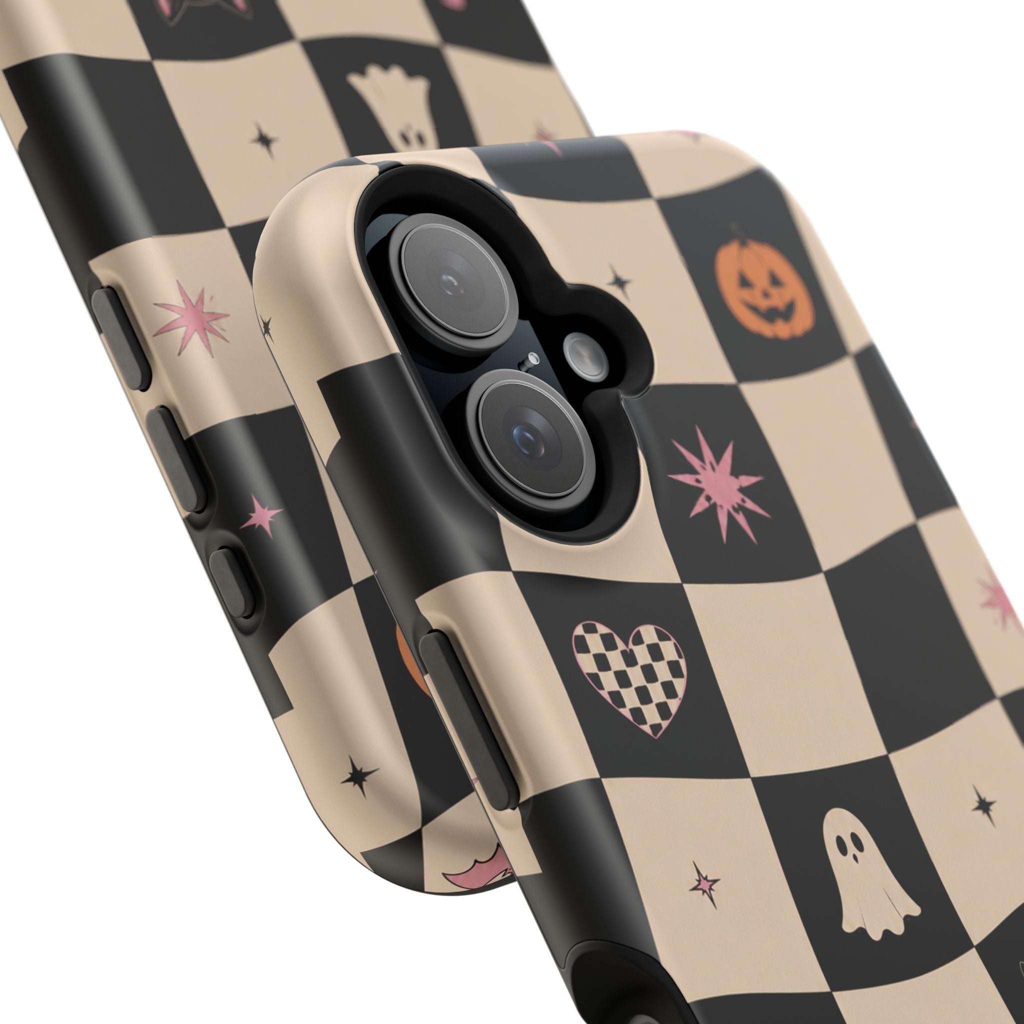 Halloween Checkerboard Magnetic Phone Case