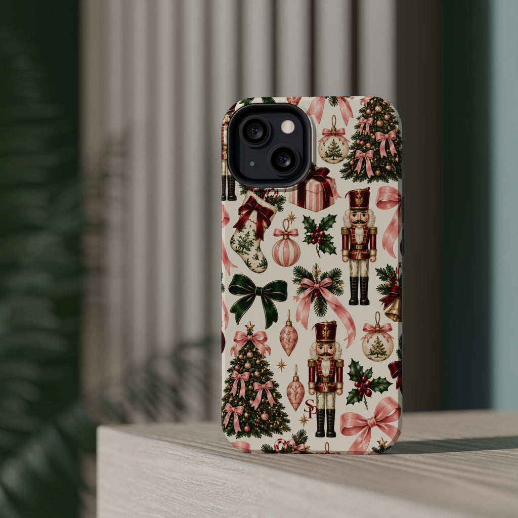 Christmas Nutcracker Magnetic Phone Case