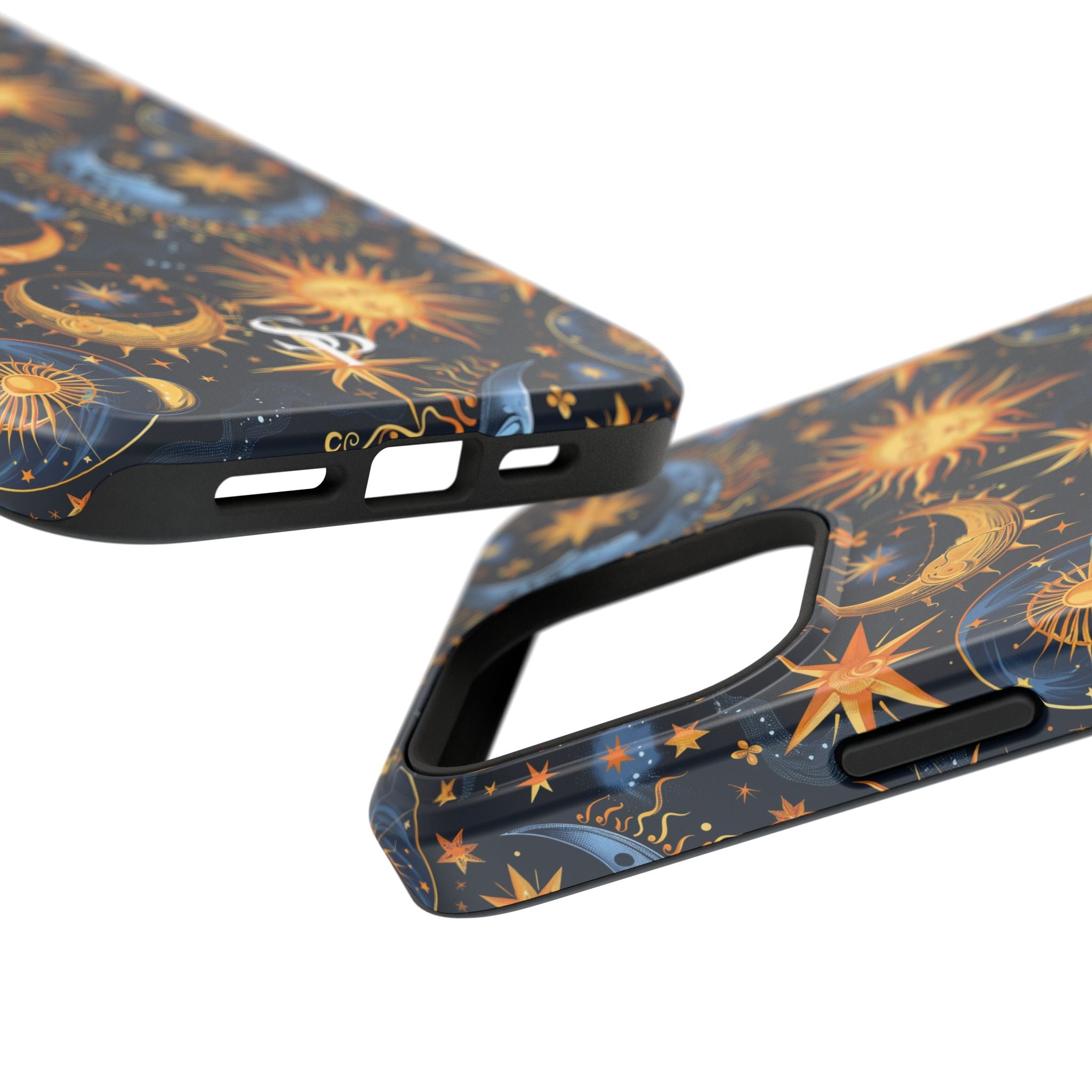 Celestial Sun and Moon Impact-Resistant Phone Case