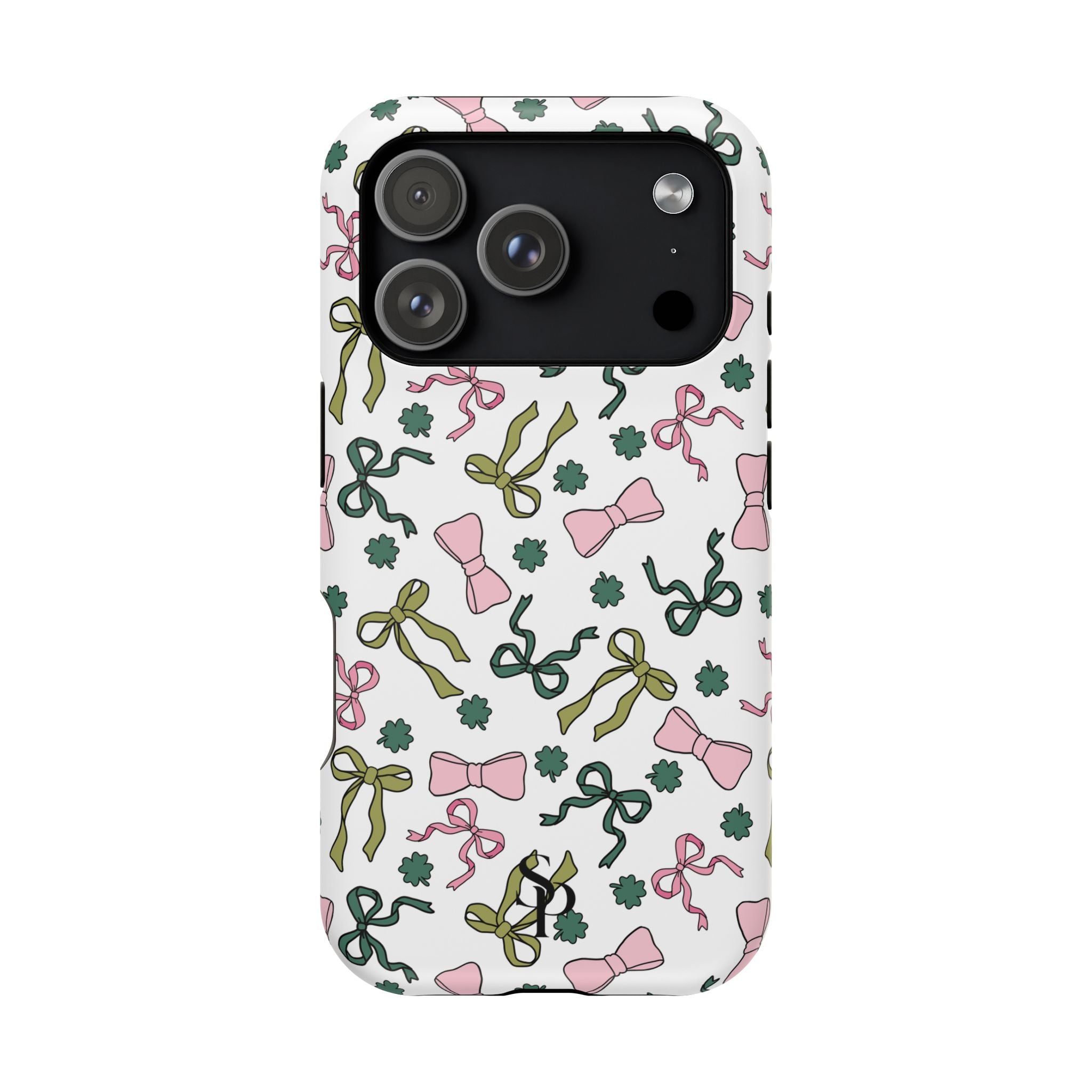 Bows and Shamrocks Magnetic Phone Case