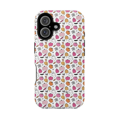 Pink Halloween Impact-Resistant Cases