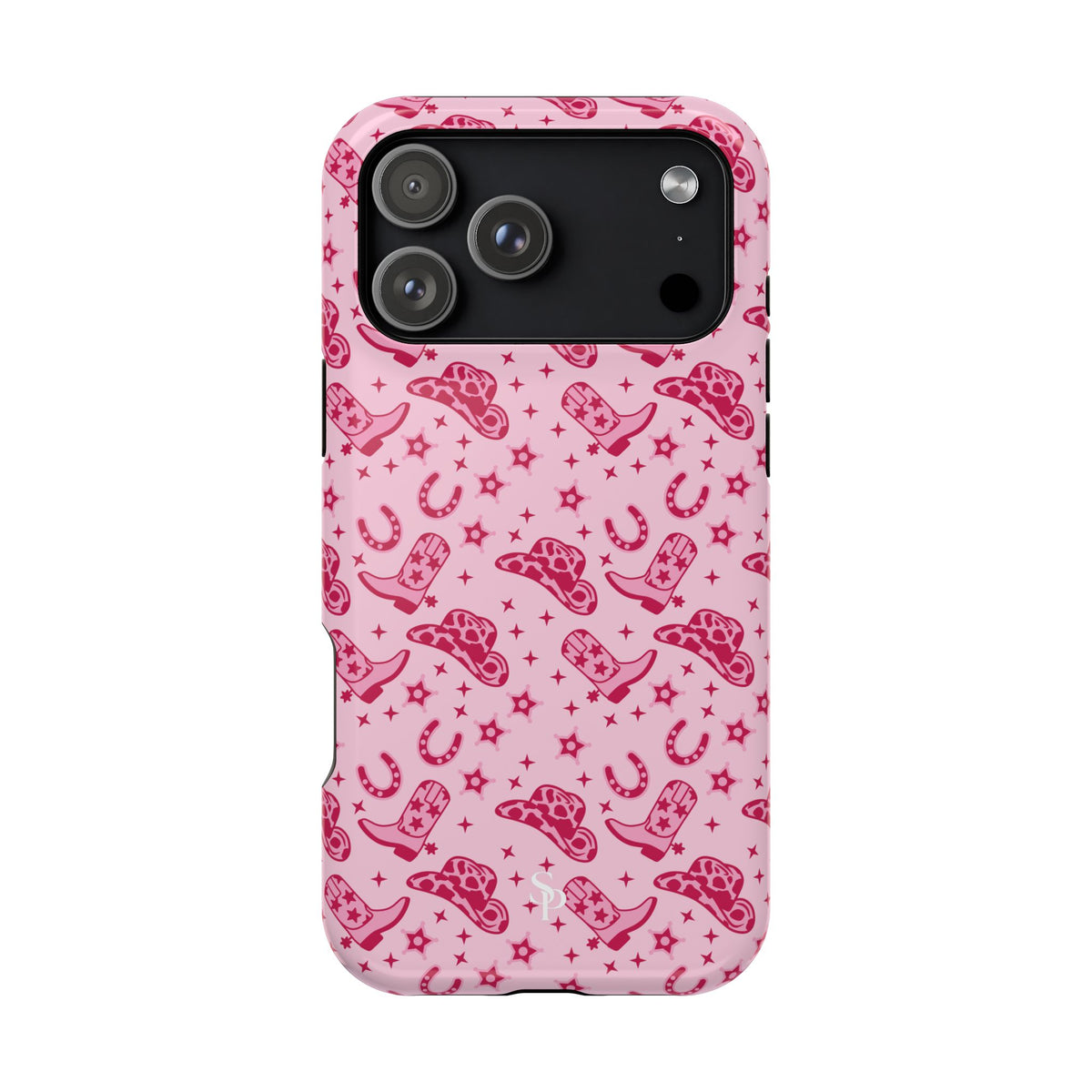 Pink Cowgirl Impact-Resistant Case