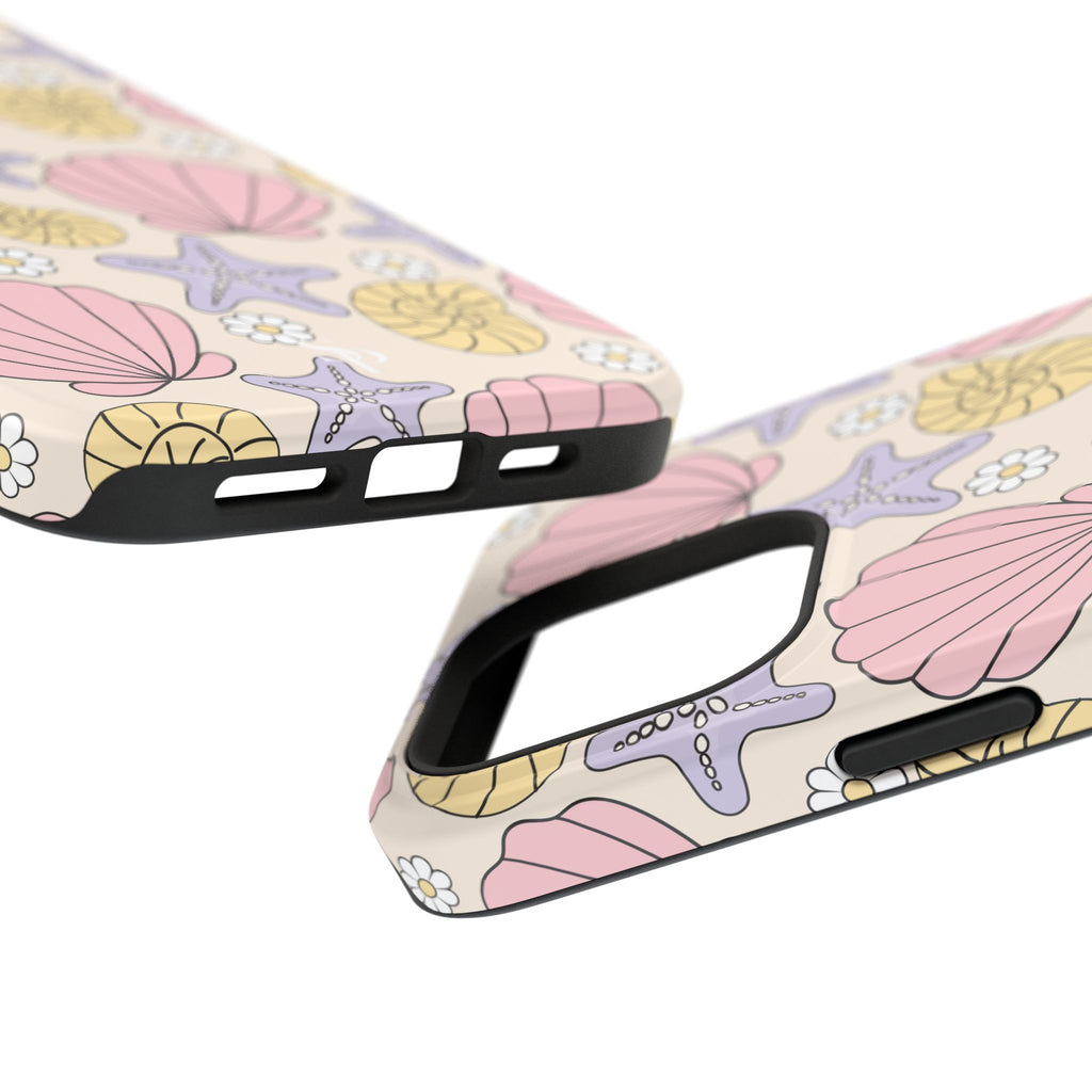 Coastal Shells Impact-Resistant Phone Case