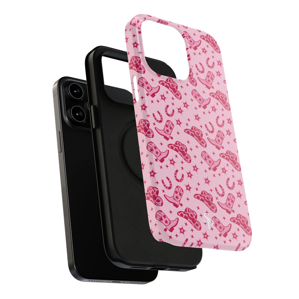 Pink Cowgirl Impact-Resistant Case