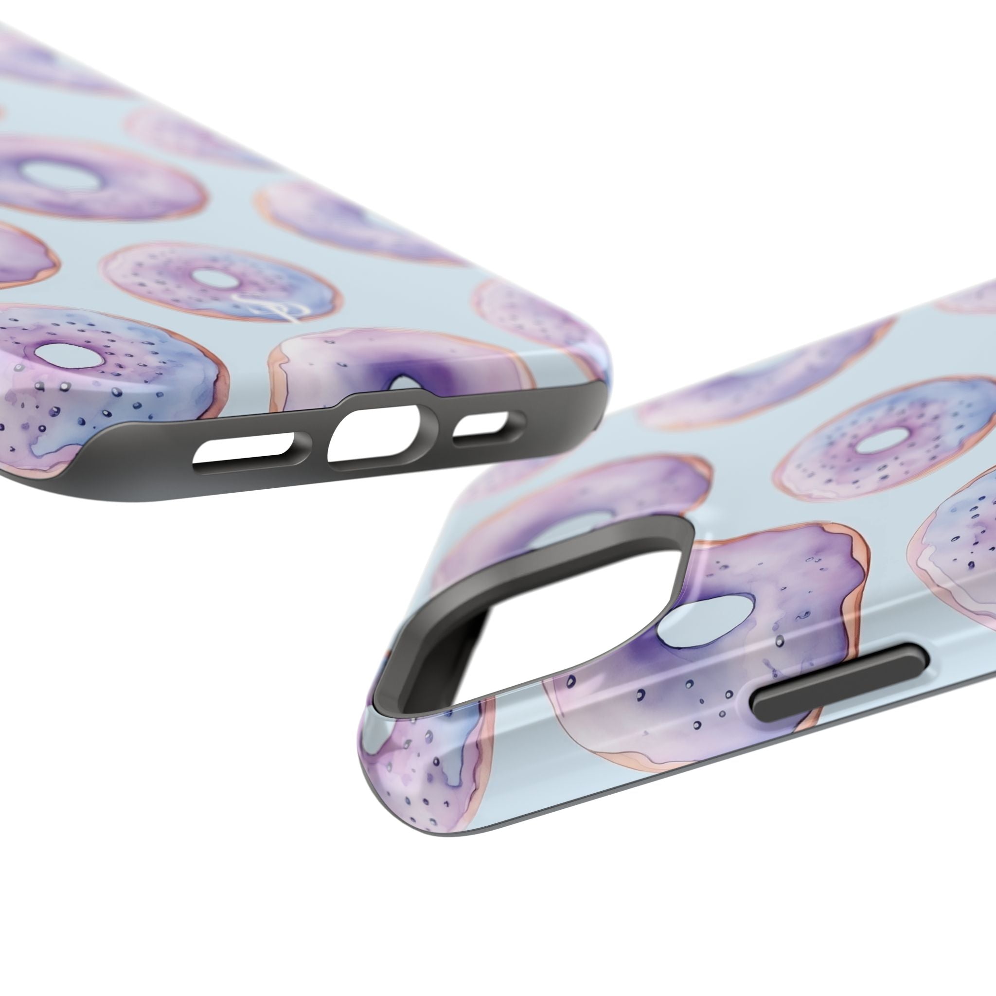 Purple Donuts Impact-Resistant Cases