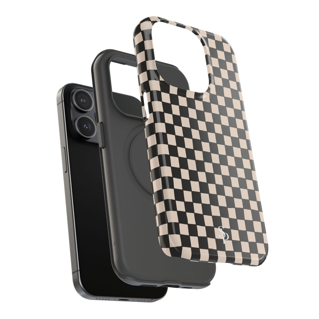Checkerboard Impact-Resistant Case