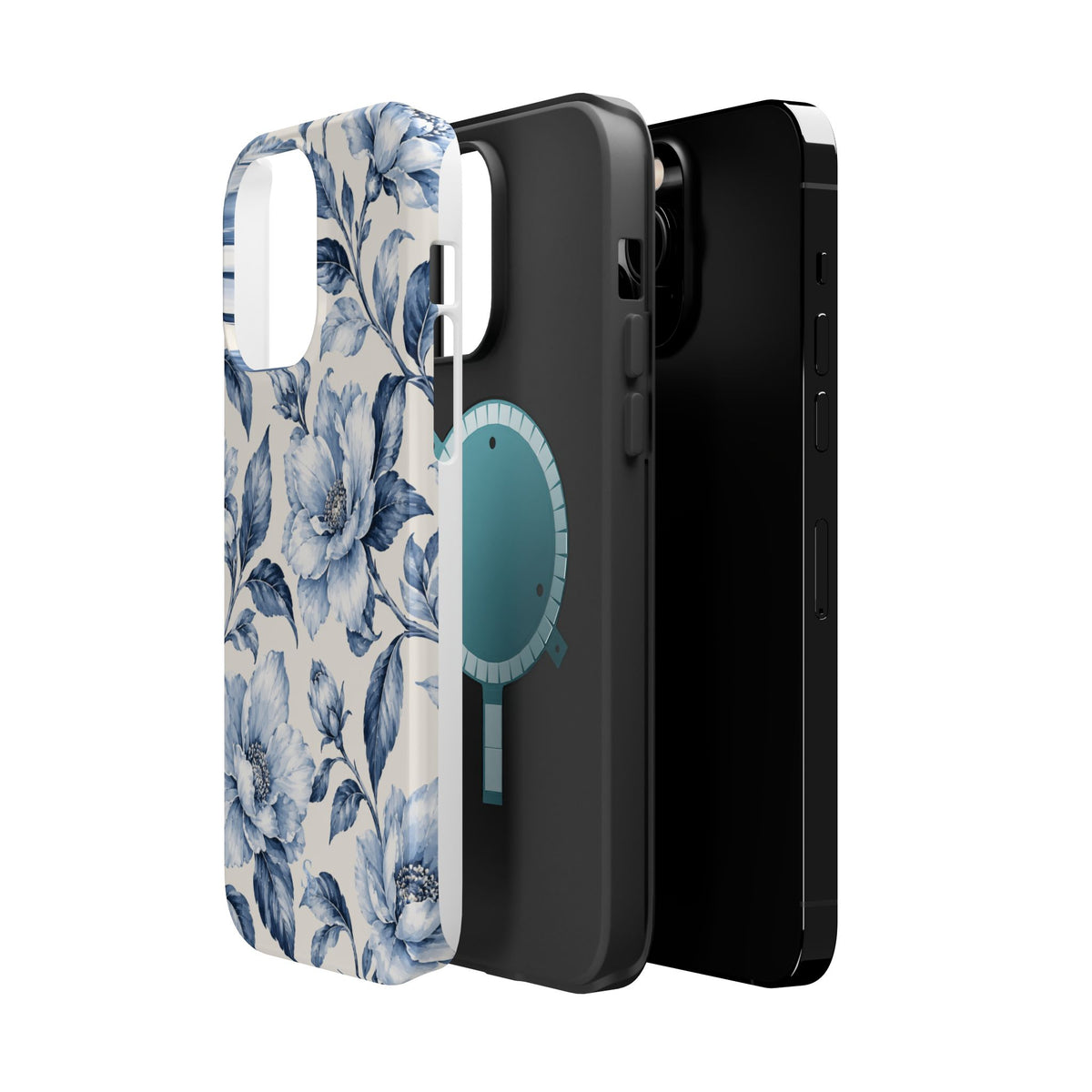 Glacier Floral Magnetic Phone Case