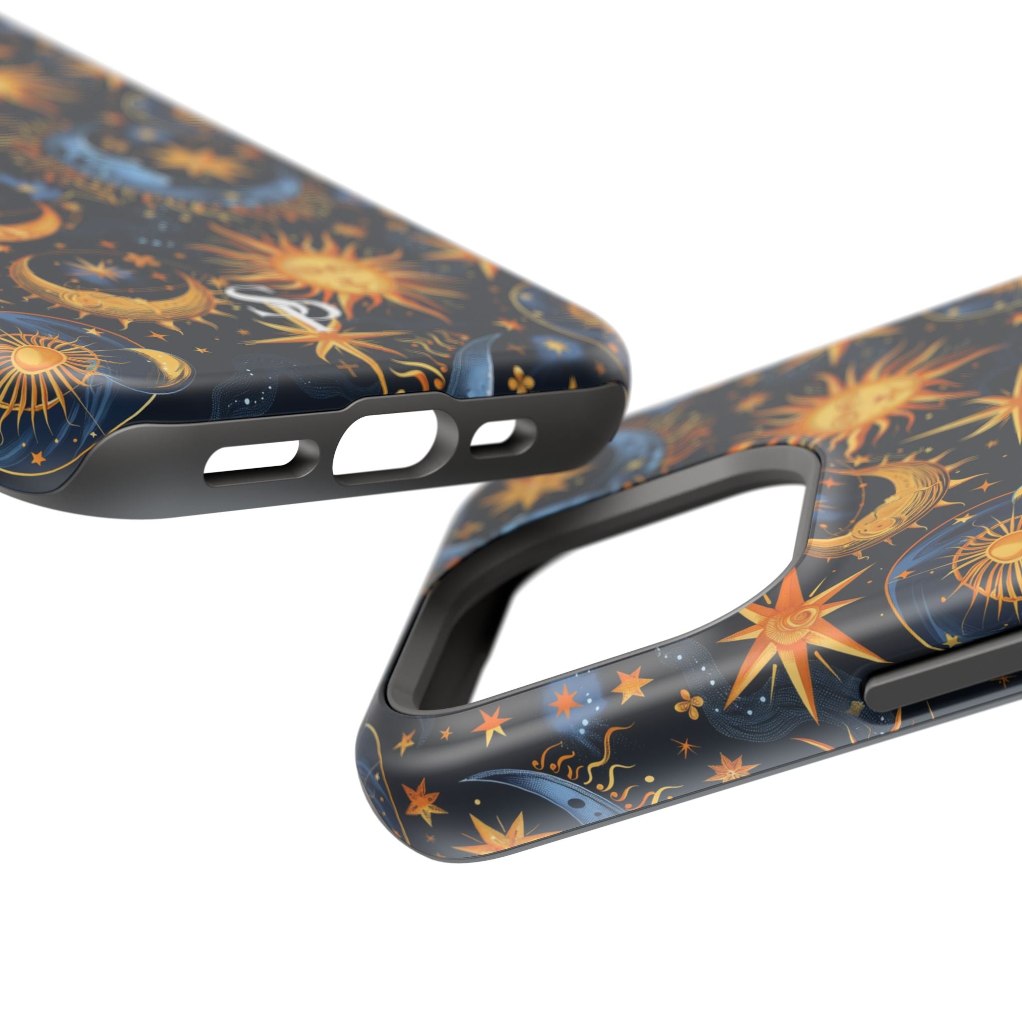 Celestial Sun and Moon Impact-Resistant Phone Case