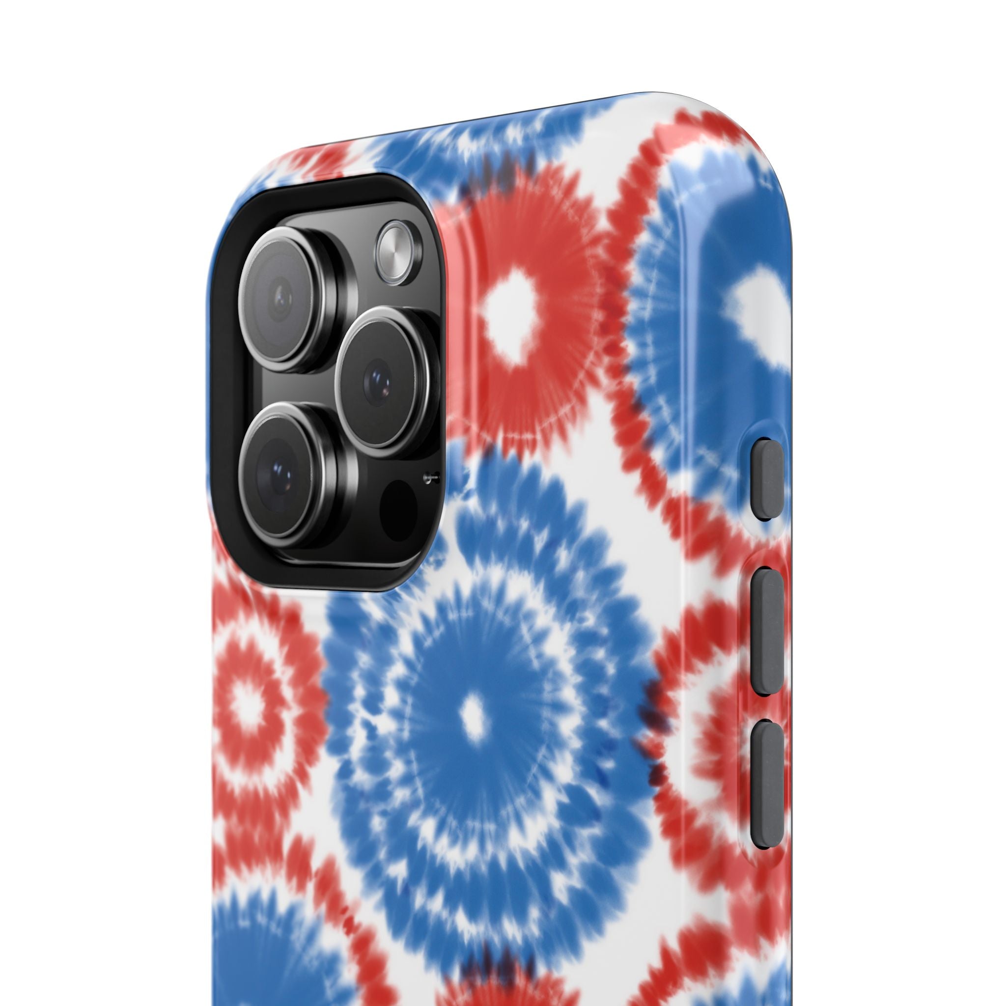 Patriotic Tie Dye Impact Resistant Phone Case
