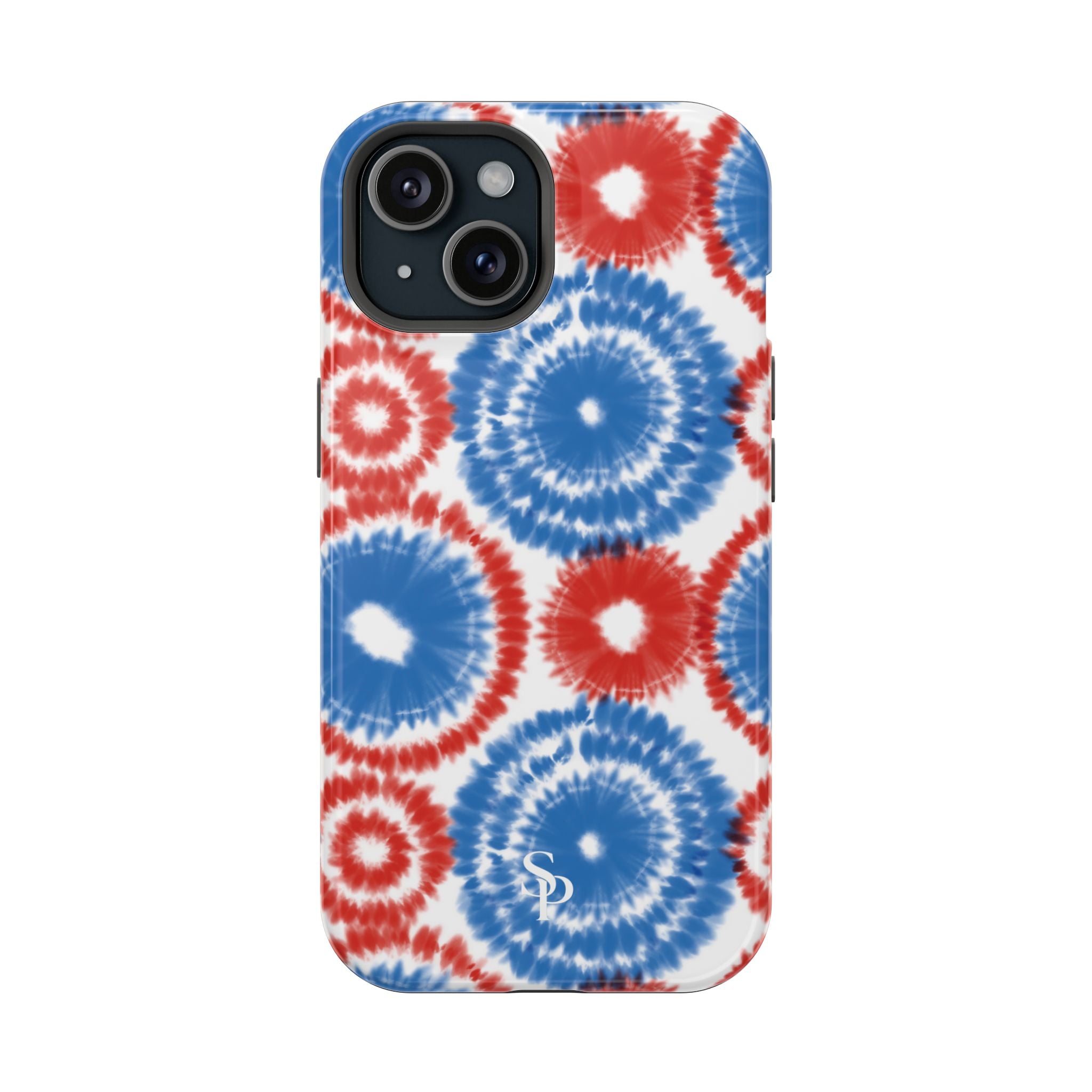Patriotic Tie Dye Impact Resistant Phone Case