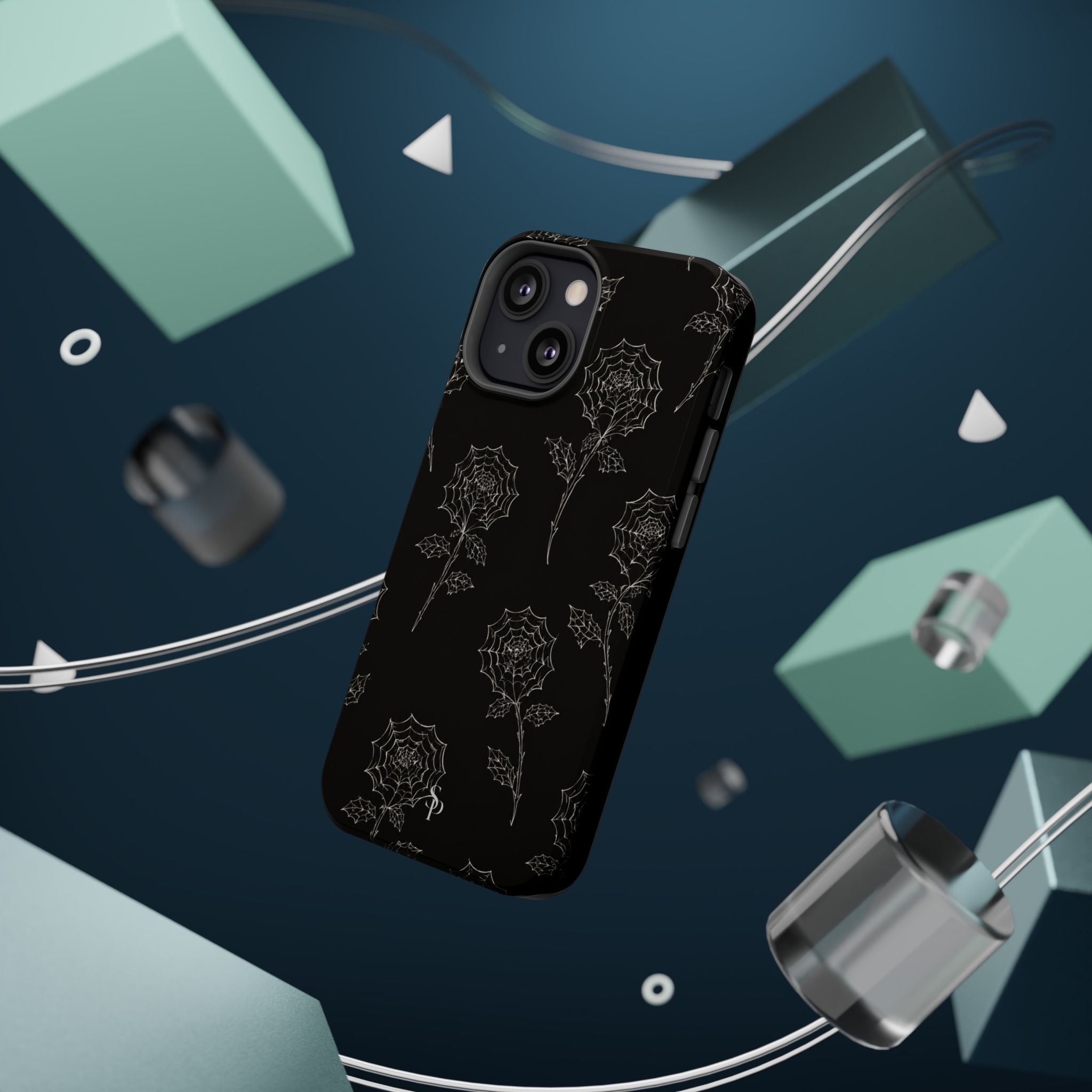 Web of Roses Magnetic Impact-Resistant Phone Case