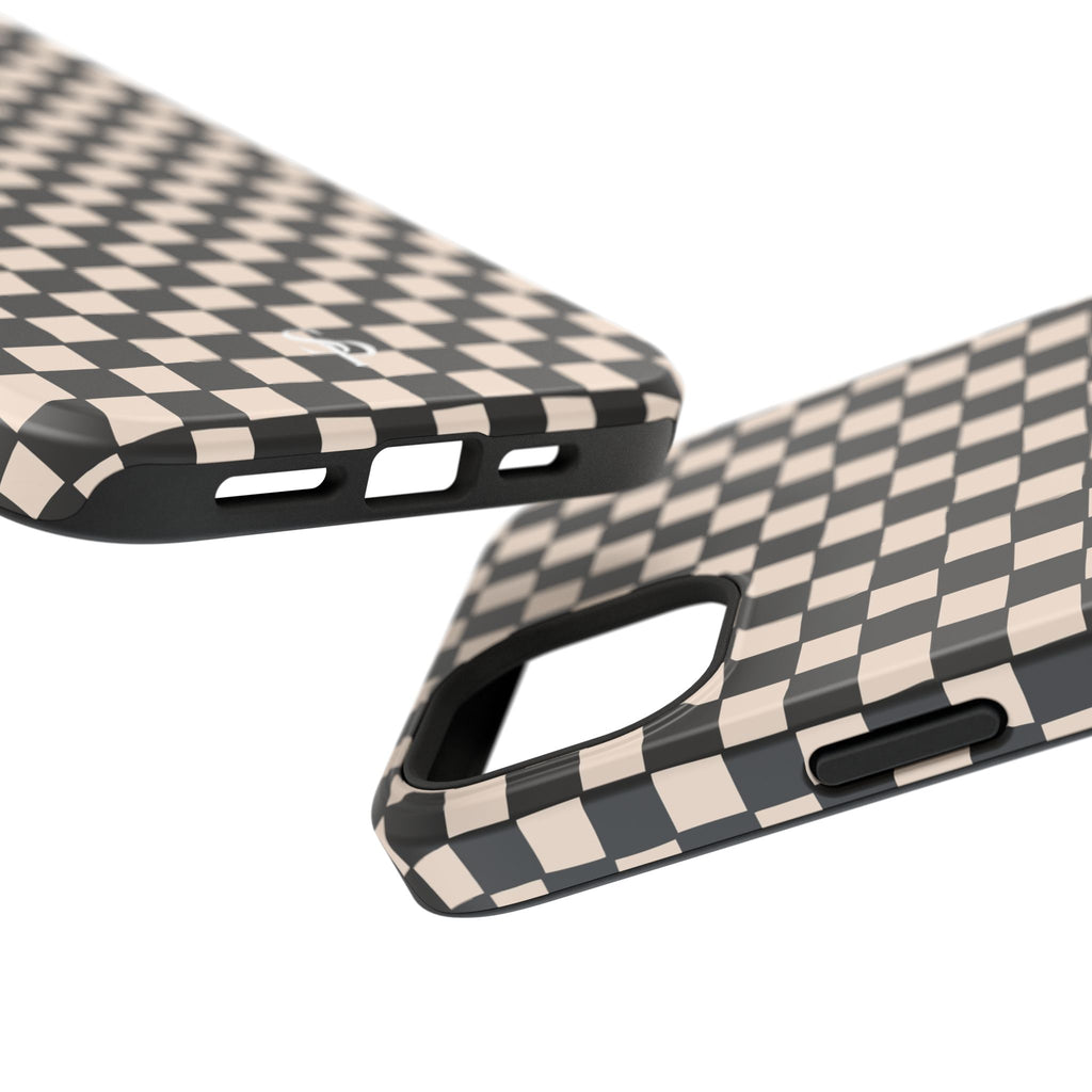 Checkerboard Impact-Resistant Case