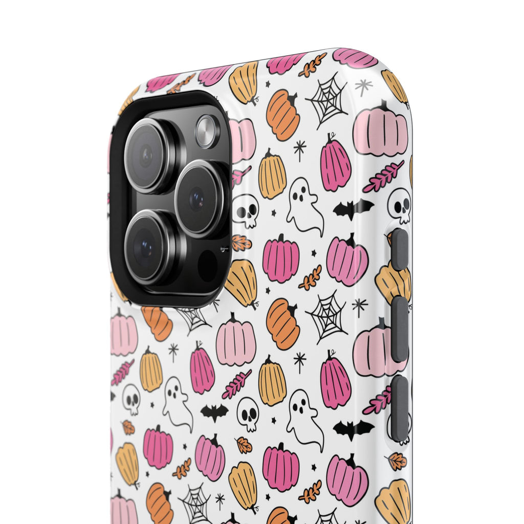 Pink Halloween Impact-Resistant Cases
