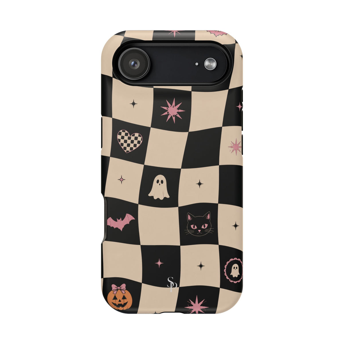 Halloween Checkerboard Magnetic Phone Case