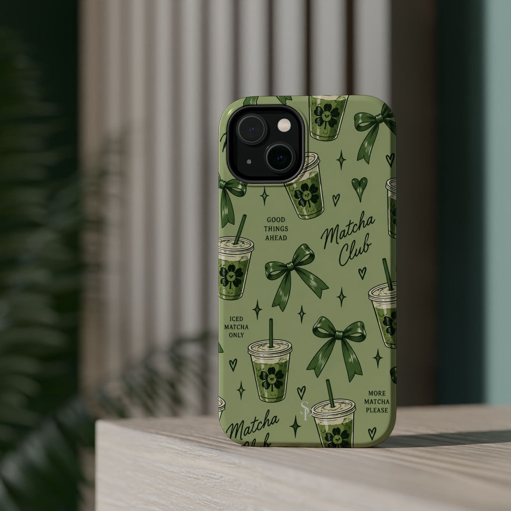 Matcha Club Magnetic Impact-Resistant Case