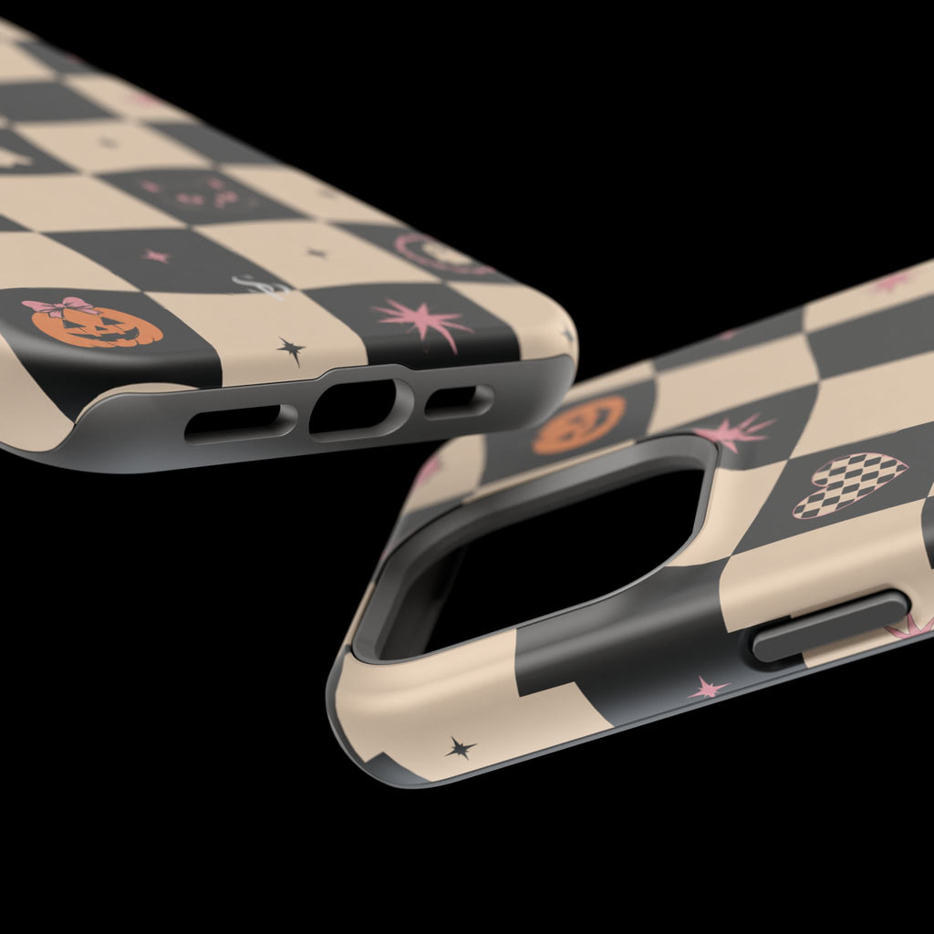 Halloween Checkerboard Magnetic Phone Case